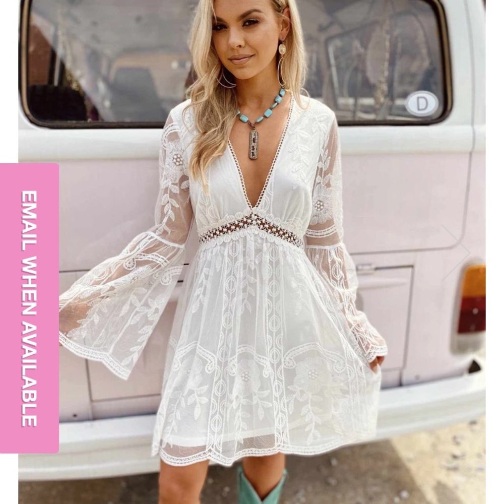 White Lace Dress